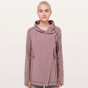 Lululemon | Coast Easy Wrap‎ in Heathered Misty Merlot Size 4